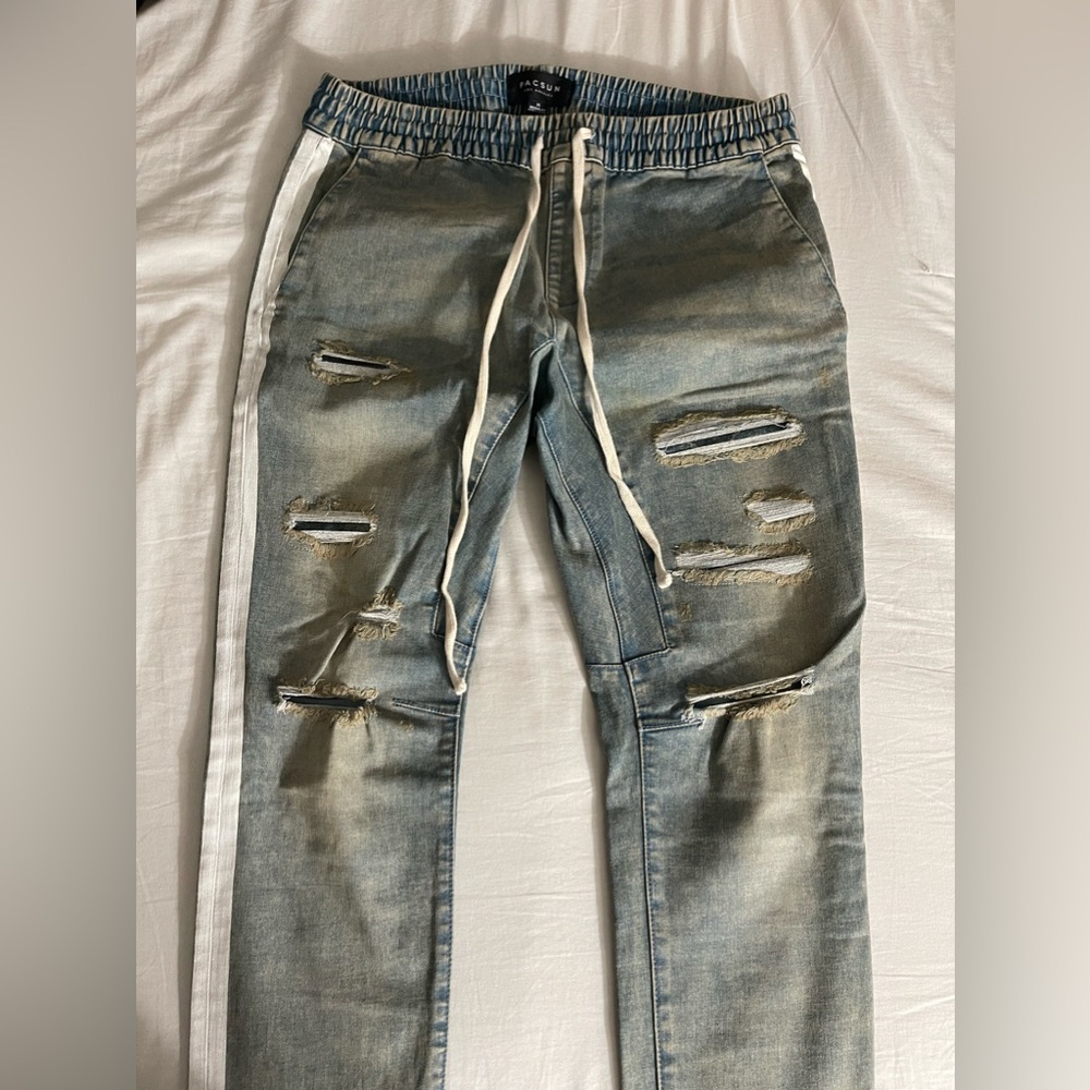 Skinny joggers from pacsun